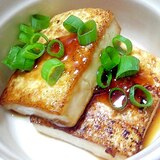 豆腐の照り焼き風ステーキ